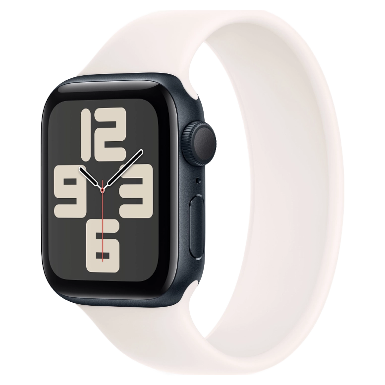 Apple Watch SE 2024 Midnight GPS Solo Loop Light Blush 40 mm