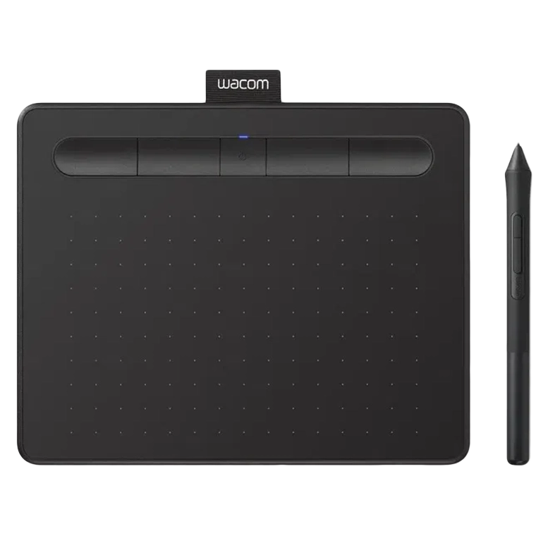 Графический планшет Wacom Intuos S CTL-4100WLK Black