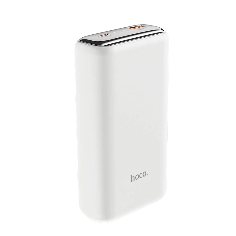 HOCO Q1A Kraft fully compatible power bank(20000mAh) White