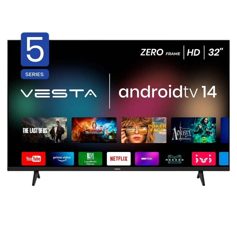 LED TV Vesta LD32L5005 HD DVB-T/T2/C/Ci+ AndroidTV 13