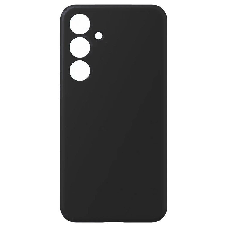 Silicon case for Samsung A Series Black