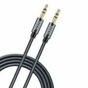 HOCO UPA02 Кабель AUX Black 1m