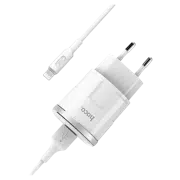 Încărcător HOCO C37A Lightning White