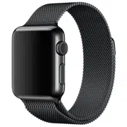 Strap for Apple watch band 42-44 mm Metal Black 135-255 mm