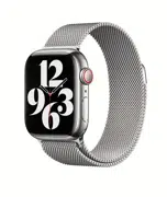 Strap for Apple Watch metal magnetic 42-49 mm Silver