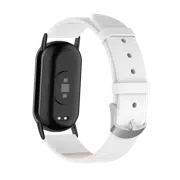 Cureluşă Xiaomi Strap Leather Smart Band 8/9 White