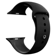 Ремешок силиконовый для Apple Watch 38-41 мм, Black