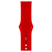 Ремешок силиконовый для Apple Watch 38-41 мм, Red