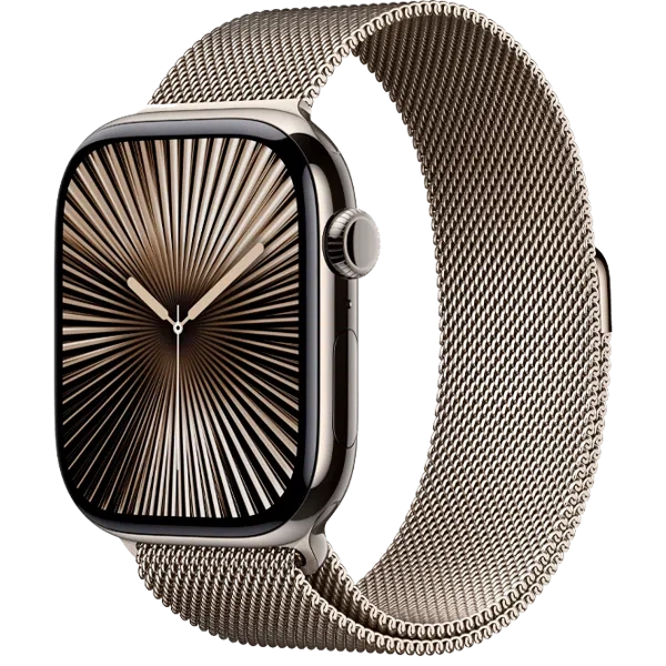 Apple Watch 10 Titanium GPS Natural 46 mm