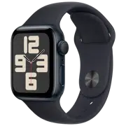 Apple Watch SE 2024 Midnight GPS Sport Band Midnight 40 mm