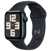 Apple Watch SE 2024 Midnight GPS Sport Band Midnight 44 mm