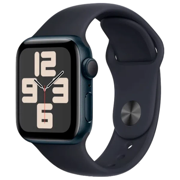 Apple Watch SE 2024 Midnight GPS Sport Band Midnight 44 mm