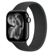 Apple Watch 11 Aluminum GPS Jet Black Solo Loop Black 46 мм