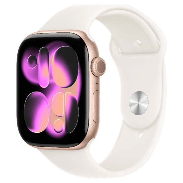 Apple Watch 11 Aluminum GPS Rose Gold Solo Loop Light Blush 42 mm