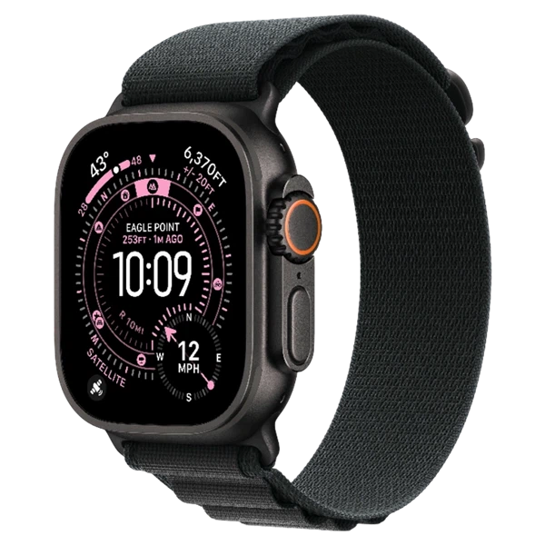 Apple Watch Ultra 3 Black Alpine Loop Black