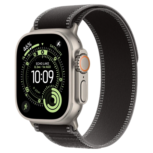 Apple Watch Ultra 3 Natural Trail Loop Black/Charcoal