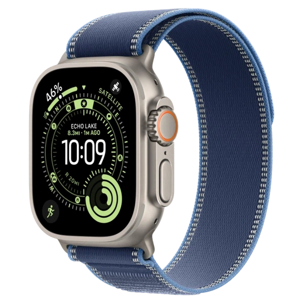 Apple Watch Ultra 3 Natural Trail Loop Bright Blue