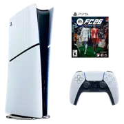 Игровая приставка SONY PlayStation 5 Slim Digital Edition +FC26, 825 Гб, Белый