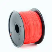 Gembird ABS Filament, Red, 1.75 mm, 0.6 kg