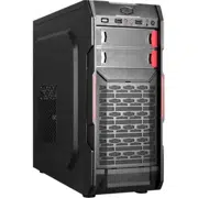 Корпус HPC B-09 / 550W / ATX / Black/red