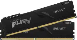 Оперативная память Kingston Fury Beast 16Gb DDR4-3733MHz Kit (KF437C19BBK2/16)