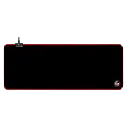 Игровой коврик для мыши Gembird MP-GAMELED-L, Черный