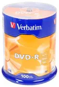 Verbatim DataLifePlus DVD-R AZO 4.7GB 16X MATT SILVER SURFAC - Spindle 100pcs.