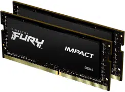 Оперативная память Kingston Fury Impact 16Gb DDR4-2666MHz SODIMM Kit (KF426S15IBK2/16)