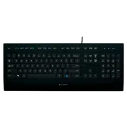 Tastatură Logitech K280e, Cu fir, Negru