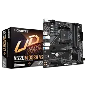 Placă de bază GIGABYTE GA-A520M-DS3H V2, Black
