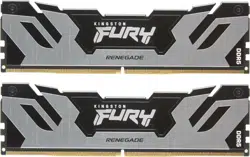 Оперативная память Kingston FURY® Renegade Silver DDR5-6400 96GB (Kit of 2*48GB)