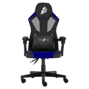 Scaun Gaming 1STPLAYER P01, Black/Blue