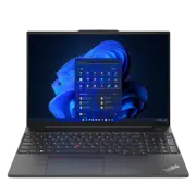 LENOVO 21M5001XRT Lenovo ThinkPad E16 G2 Black - 16.0” WUXGA IPS AG 300nits (AMD Ryzen™ 5 7535HS, 1x16GB DDR5 (2 slots), 512GB SSD M.2 2242 PCIe NVMe (2xM.2 SSD Slots), AMD Radeon 660M Graphics, WiFi 6E+BT5.3, TPM, FPR, FHD IR Cam, 1xTB4, HDMI, RJ-45, Backlit RU KB, 65W USB-C PSU, 57Wh BT, Dos, 1.8kg)