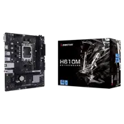 Placa de baza BIOSTAR H610MHC 2.0, Black