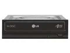 DVDRW Drive LG GH24NSD5, Internal, Super-Multi DVDR+24x/-24x, RW+8x/-6x, DL+8x, RAM12x, SATA, Black, bulk