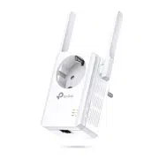 TP-LINK TL-WA860RE N300 Wireless Range Extender with AC Passthrough, 300Mbps 2.4GHz, 802.11n/g/b, Ranger Extender mode, 1 Lan Port, WPS, 2 external antennas