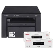 Лазерный МФУ Canon MFD i-Sensys MF3010 Bundle, & CRG725 x 2 pc, Чёрный