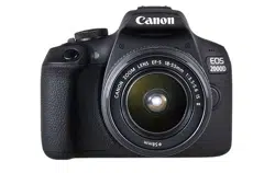 DSLR Camera CANON EOS 2000D 18-55 DC III Black (2728C007)