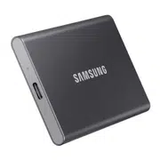 Внешний портативный SSD-накопитель Samsung Portable SSD T7, 1 TB, Grey (MU-PC1T0T/WW)