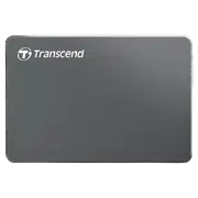 Внешний портативный жесткий диск Transcend StoreJet 25C3, 2 ТБ, Gray