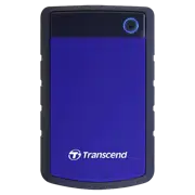 HDD portabil extern Transcend StoreJet 25H3B, 2 TB, Marine Blue