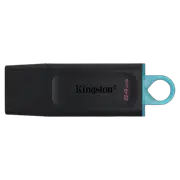Флеш-накопитель Kingston DataTraveler Exodia, 64 ГБ, Black