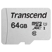 Карта памяти Transcend USD300S-A, 64 ГБ, White