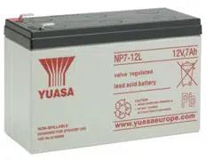 Аккумулятор для резервного питания Yuasa NP7-12L-TW, 12В 7