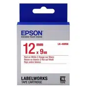 Tape Cartridge EPSON LK4WRN; 12mm/9m Standard, Red/White, C53S654011