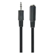 Кабель Cablexpert CCA-423-2M, 3.5 mm to 3.5 mm, 2 м, Черный