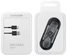 Кабель для зарядки и синхронизации Samsung EP-DG930IBRGRU, Type-C/USB Type-A, 1,5м, Чёрный