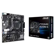 Материнская плата Asus PRIME A520M-K, Black