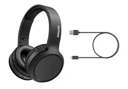 Гарнитура для мобильных телефонов PHILIPS TAH5205BK/00, Bluetooth, Чёрный