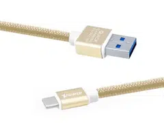 Lightning Cable Xpower, Nylon, Gold